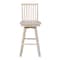 International Concepts Mission Bar Height Stool, with Swivel, 30" Seat Height, Unfinished S-263SW - alternate 5